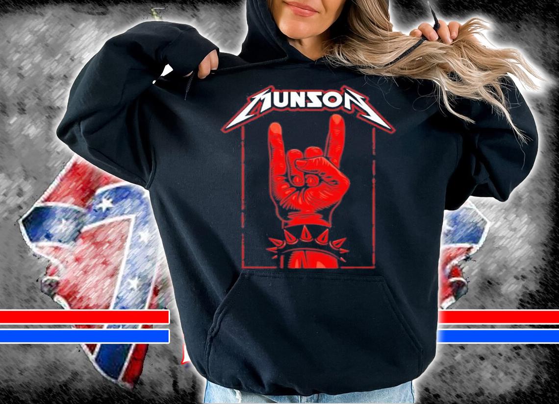 Munson Rocks Eddie Munson Most Metal Ever Stranger Thing T-Shirt t-shirt hoodie