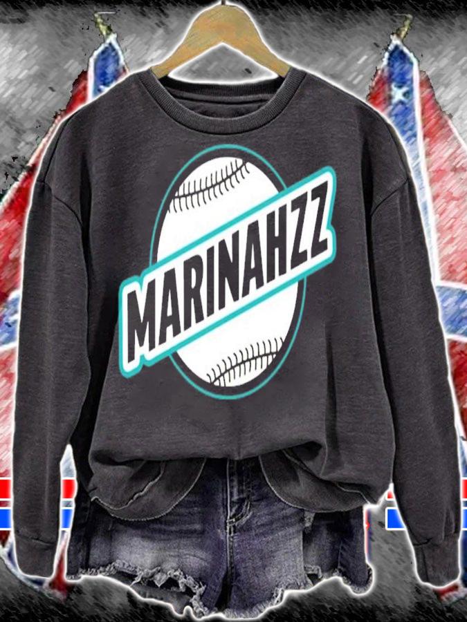 Marinahzz baseball T-shirt t-shirt sweatshirt