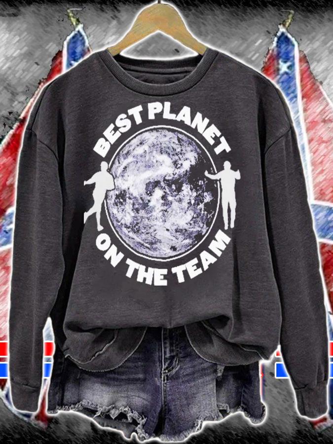 New York Yankees Best Planet On The Team Shirt t-shirt sweatshirt