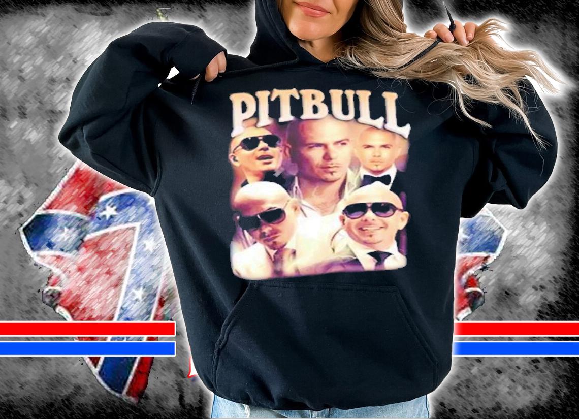 Pitbull Hip Hop Vintage 90s Rap Armando Cristian Prez T-Shirt t-shirt
