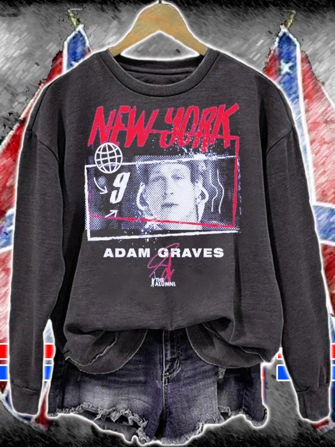 Adam Graves New York R Tones Hockey Signature Shirt t-shirt sweatshirt