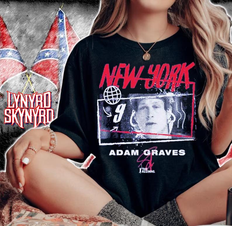 Adam Graves New York R Tones Hockey Signature Shirt t-shirt woman shirt
