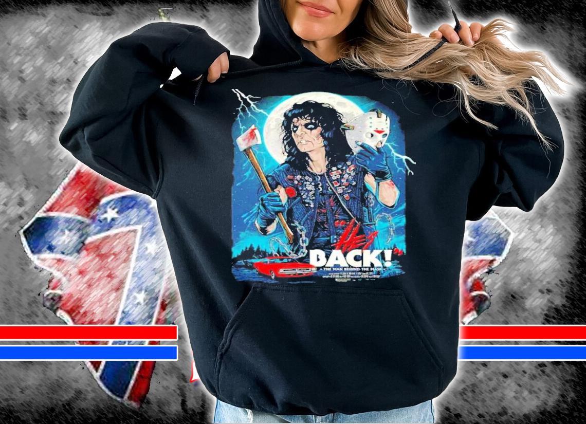 Alice Cooper He's Back The Man Behind The Mask Shirt t-shirt