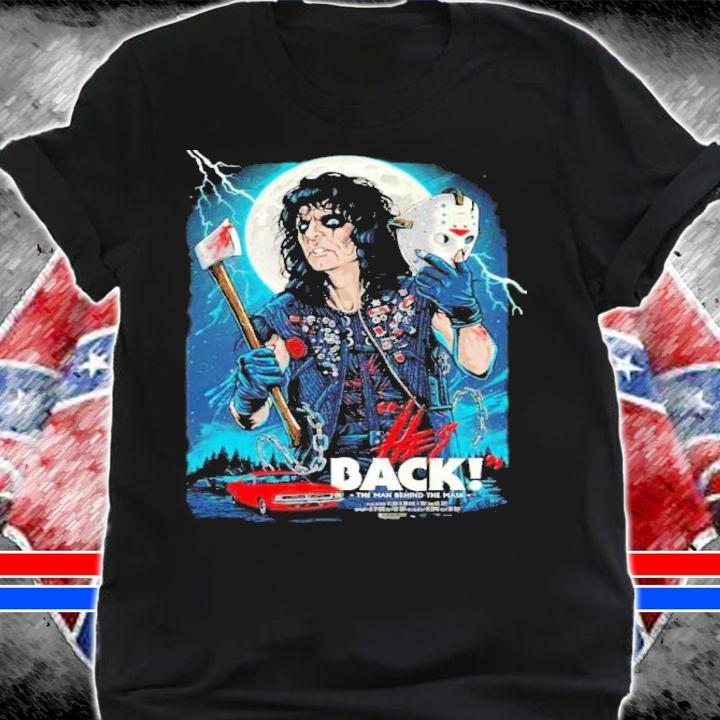 Alice Cooper He's Back The Man Behind The Mask Shirt t-shirt