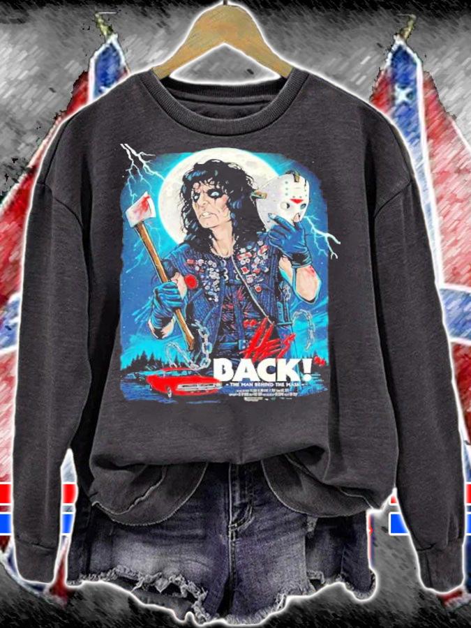 Alice Cooper He's Back The Man Behind The Mask Shirt t-shirt