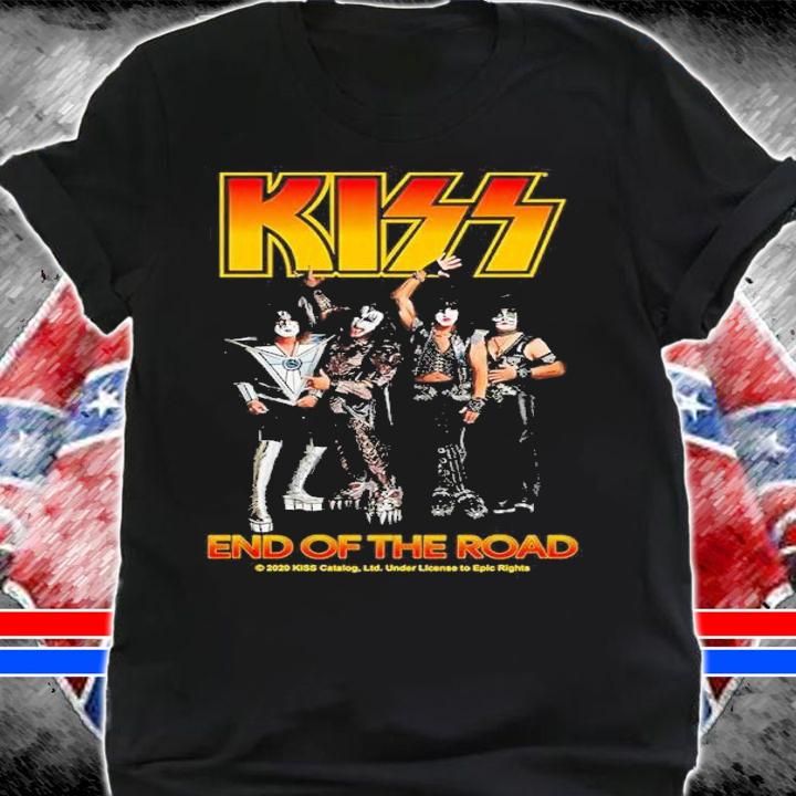End Of The Road Kiss Band 2020 Shirt t-shirt