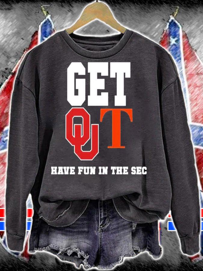 Get out have fun in the Sec shirt t-shirt