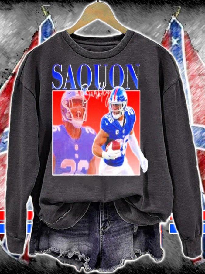 Saquon Barkley New York Giants Vintage Retro 90s shirt t-shirt sweatshirt