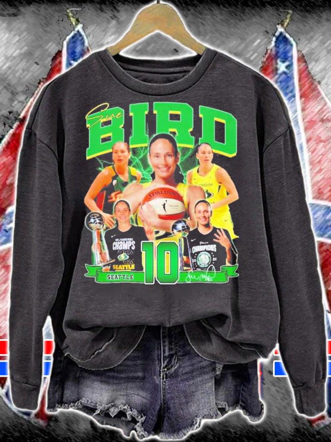 Seattle Champ Basketball Sue Bird Vintage T-Shirt t-shirt