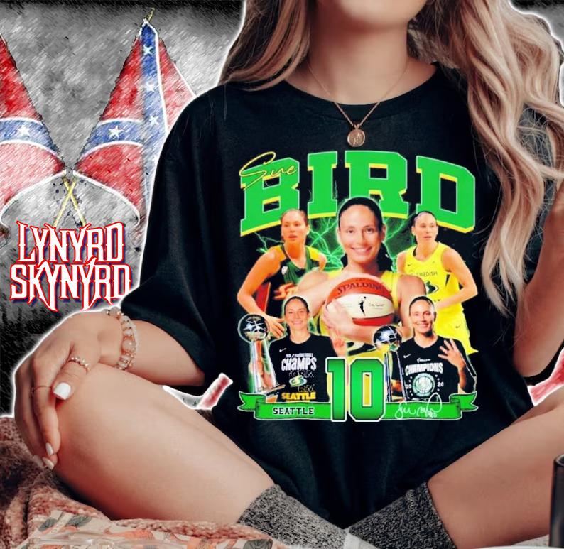 Seattle Champ Basketball Sue Bird Vintage T-Shirt t-shirt