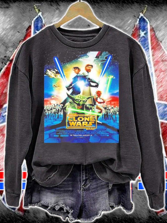 Star Wars The Clone Wars poster shirt t-shirt sweatshirt