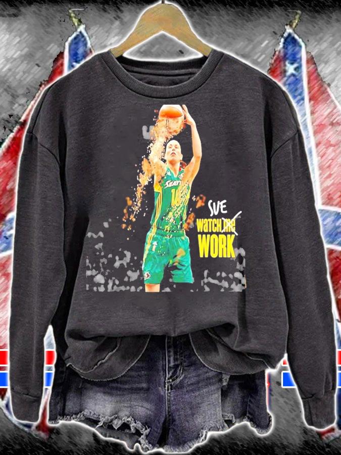 Sue Bird Watch The Work Seattle Storm Shirt t-shirt