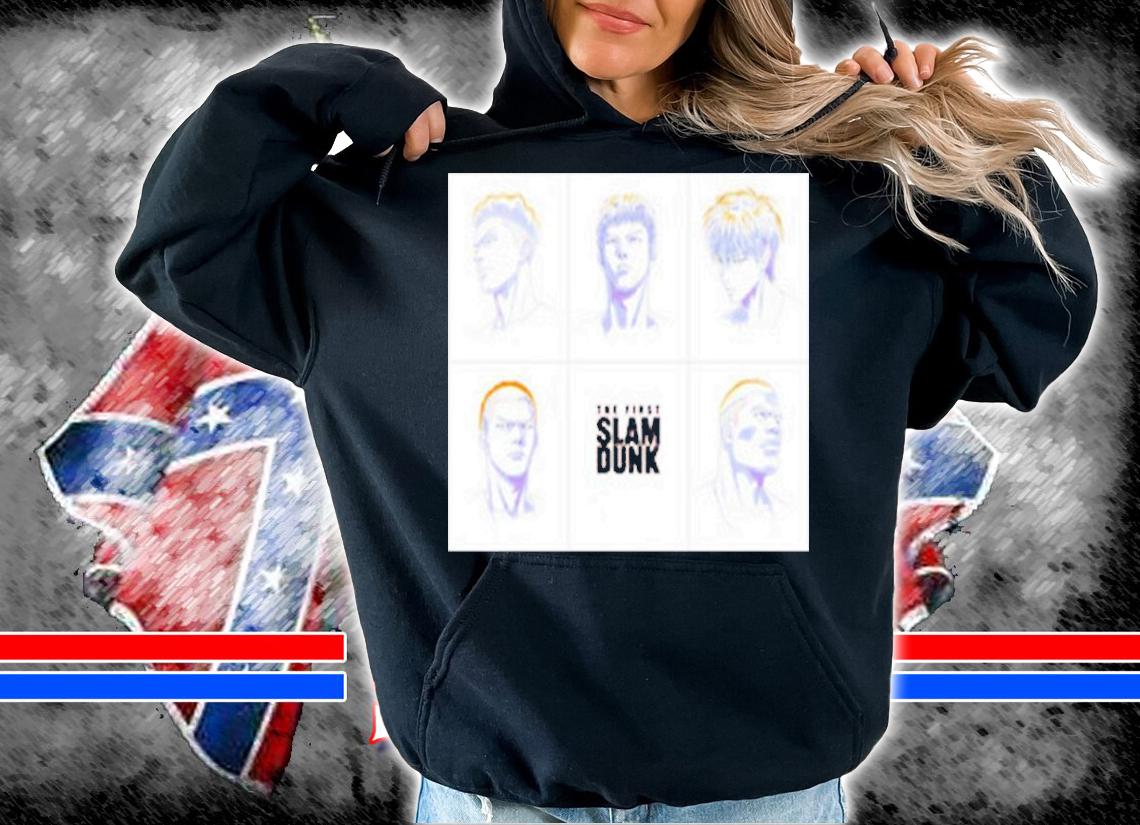 The First Slam Dunk Characters Shirt t-shirt hoodie