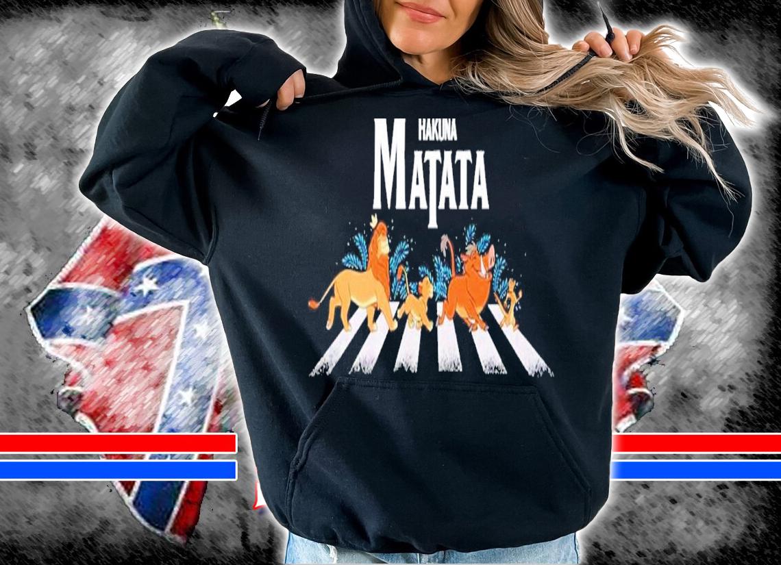 The Lion King Hakuna Matata Abbey Road shirt t-shirt hoodie