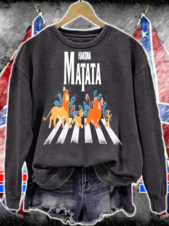 The Lion King Hakuna Matata Abbey Road shirt t-shirt sweatshirt