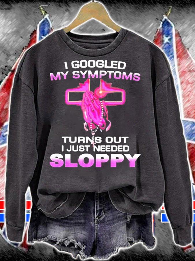 Turns out I just need sloppy shirt t-shirt