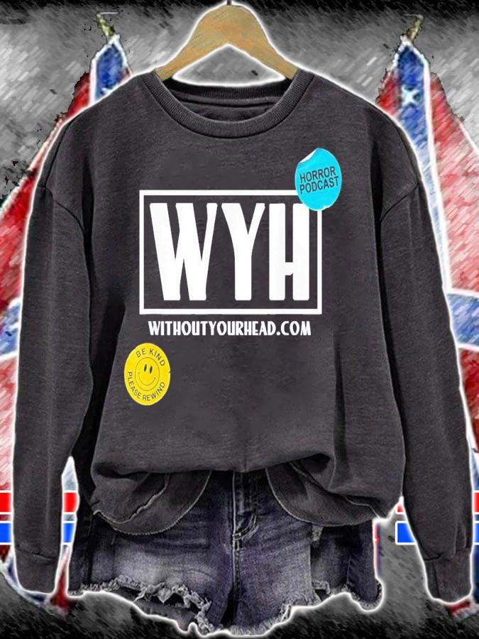 Without Your Head Horror Podcast VHS T-Shirt t-shirt sweatshirt