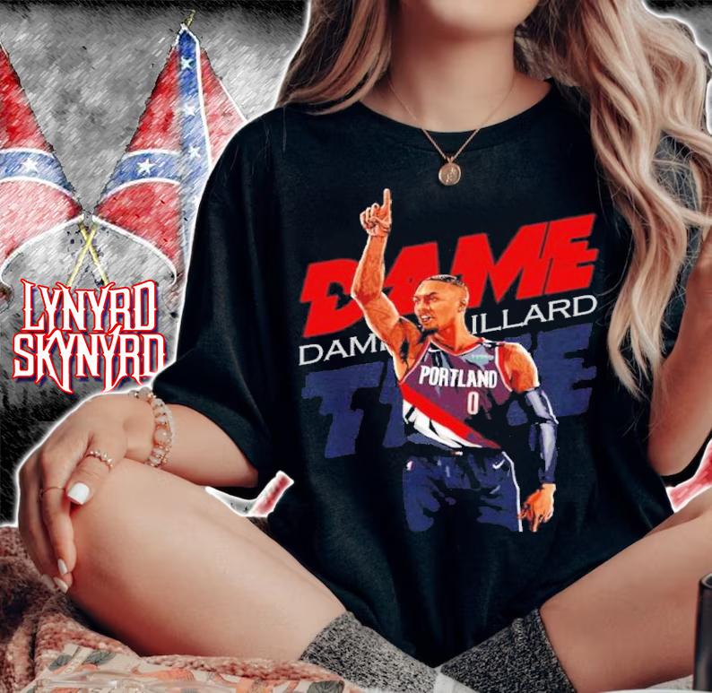 Damian Lillard Time Shirt t-shirt