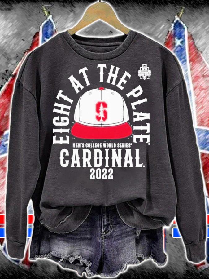 Eight At The Plate Men's College World Series Stanford Cardinal 2022 Shirt t-shirt sweatshirt