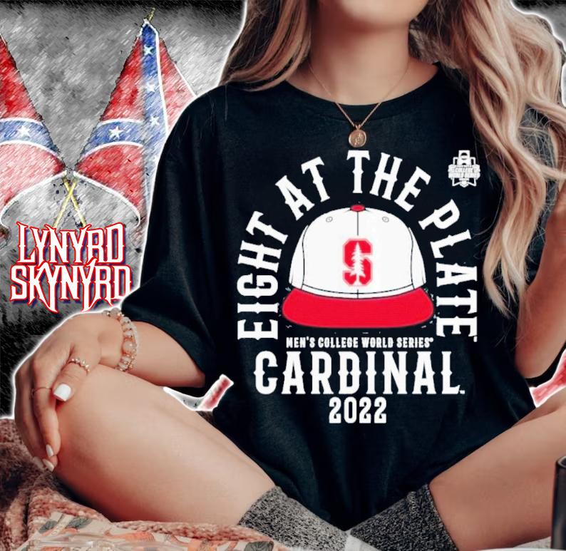 Eight At The Plate Men's College World Series Stanford Cardinal 2022 Shirt t-shirt woman shirt