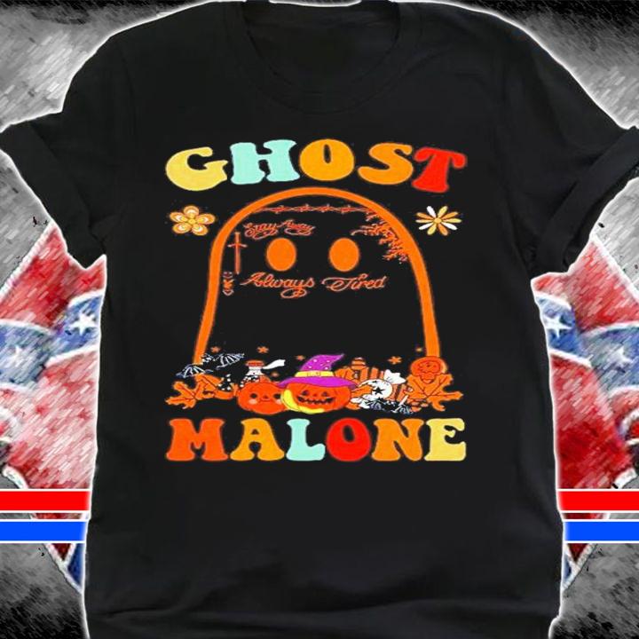 Ghost Malone Fall Season Halloween T-Shirt t-shirt shirt