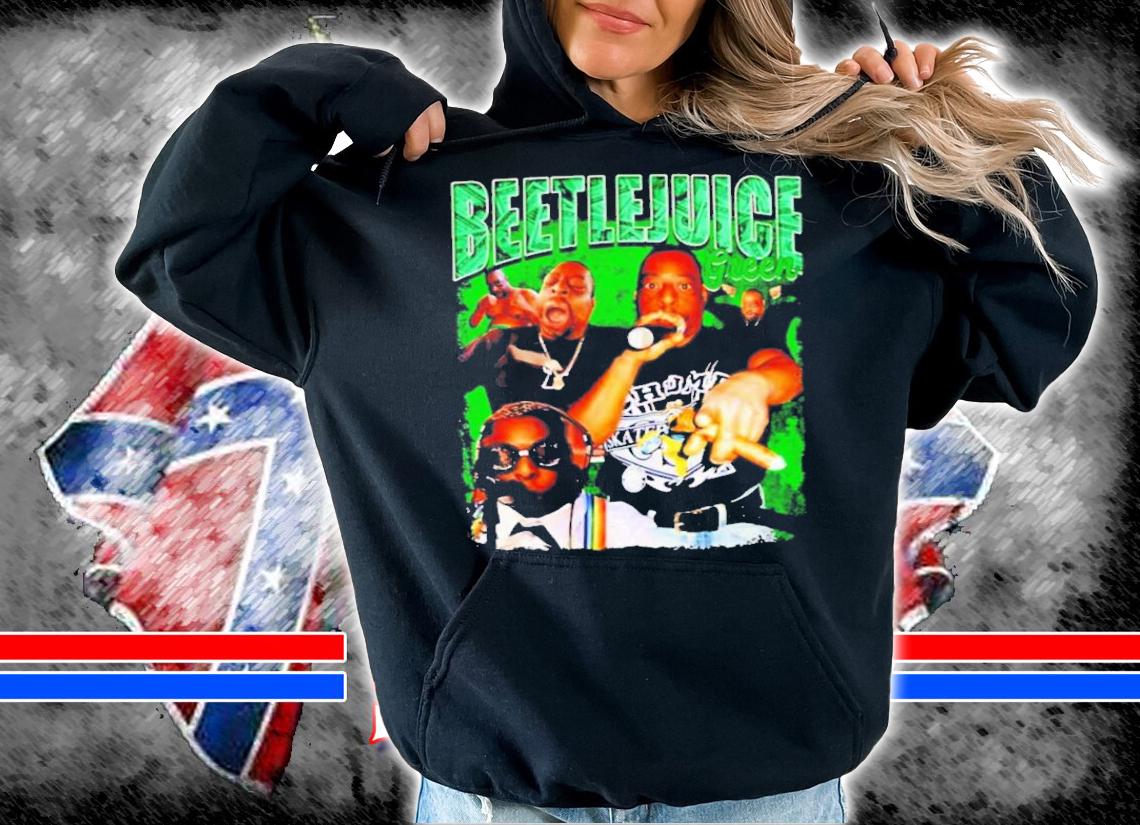 Green For Men And Women For Father Day Halloween Day Than Beetlejuice T-Shirt t-shirt hoodie