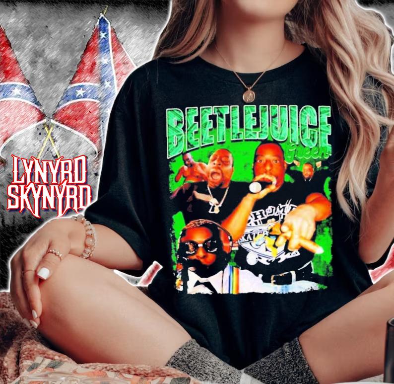 Green For Men And Women For Father Day Halloween Day Than Beetlejuice T-Shirt t-shirt woman shirt