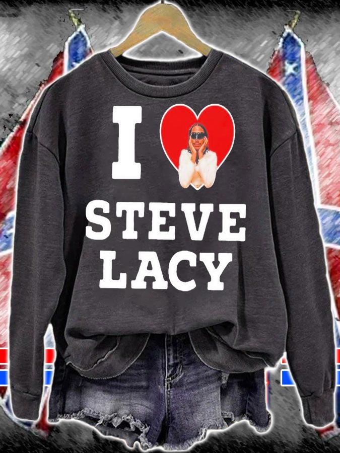 I Love Steve Lacy T-Shirt t-shirt sweatshirt