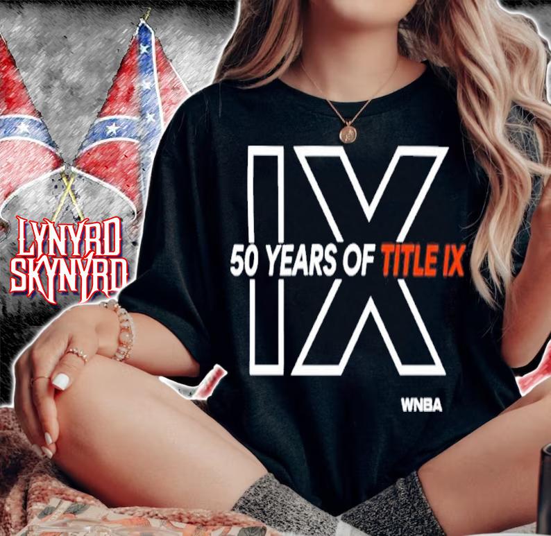 Impact Culture Change 50 Years Of Title IX Shirt t-shirt