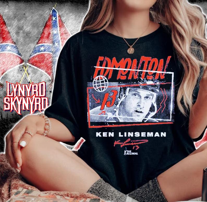 Ken Linseman Edmonton Tones Signature Shirt t-shirt