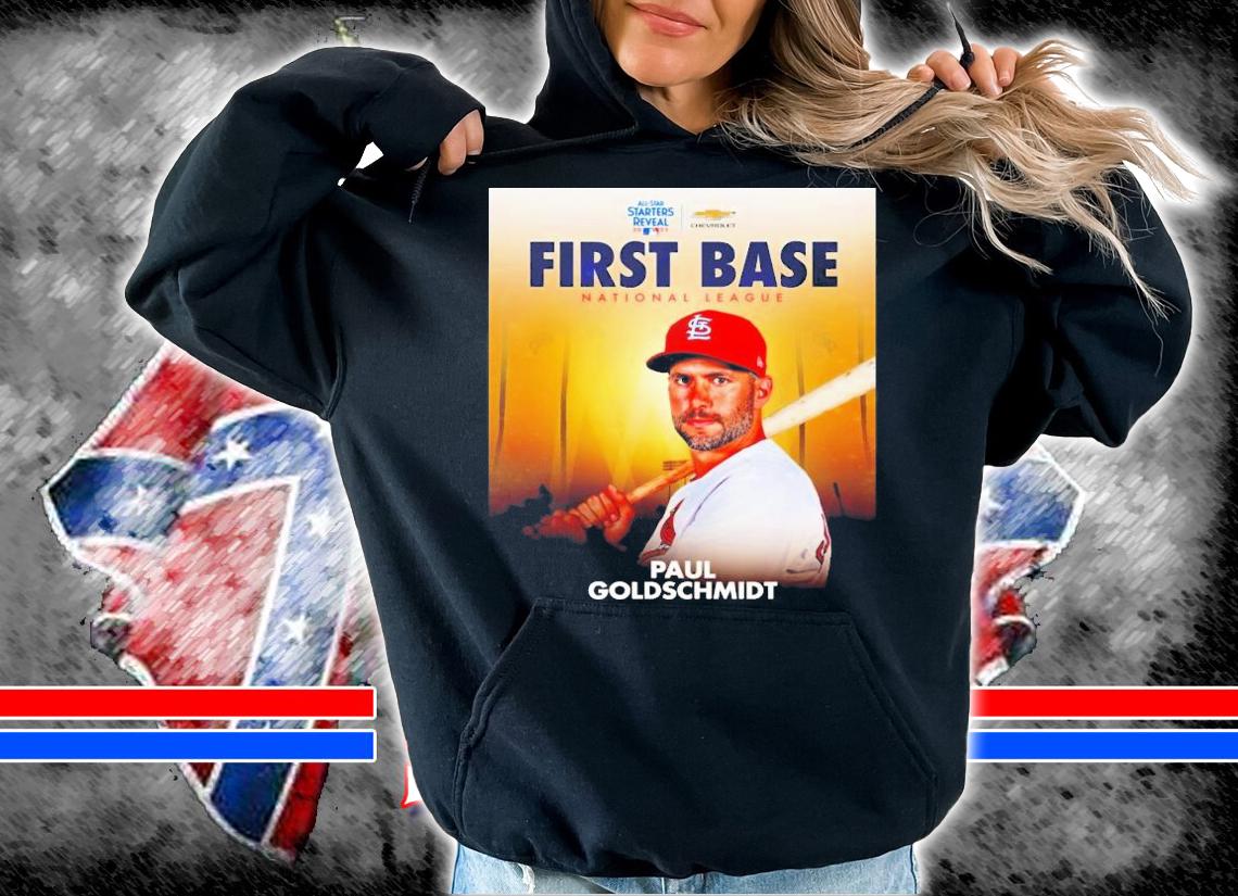 MLB All-Star Starters Reveal 2022 First Base National League Paul Goldschmidt T-Shirt t-shirt hoodie