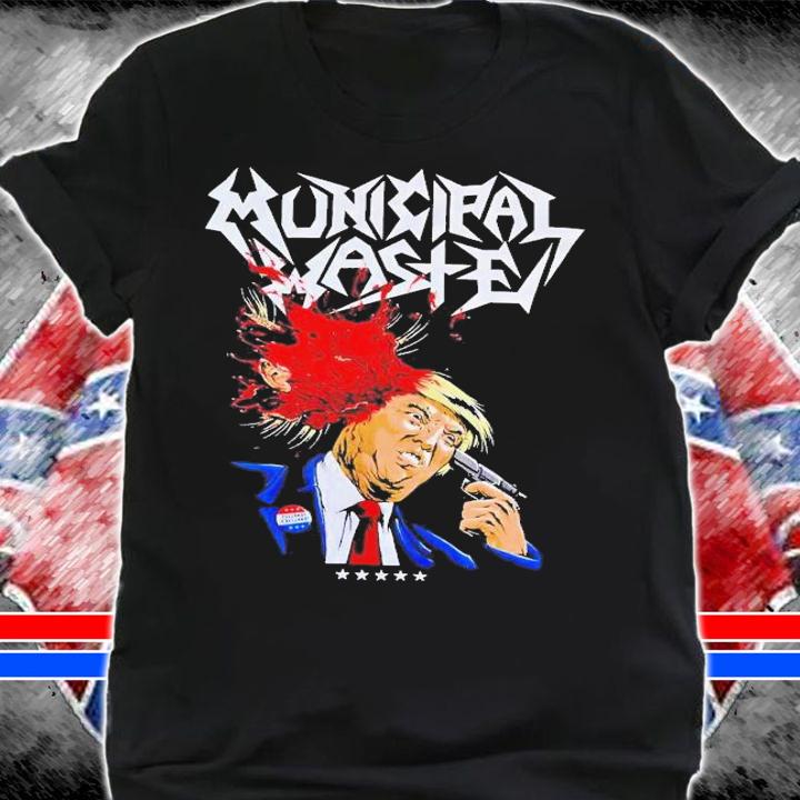 Municipal Waste Trending Donald Trump Horror T-Shirt t-shirt shirt