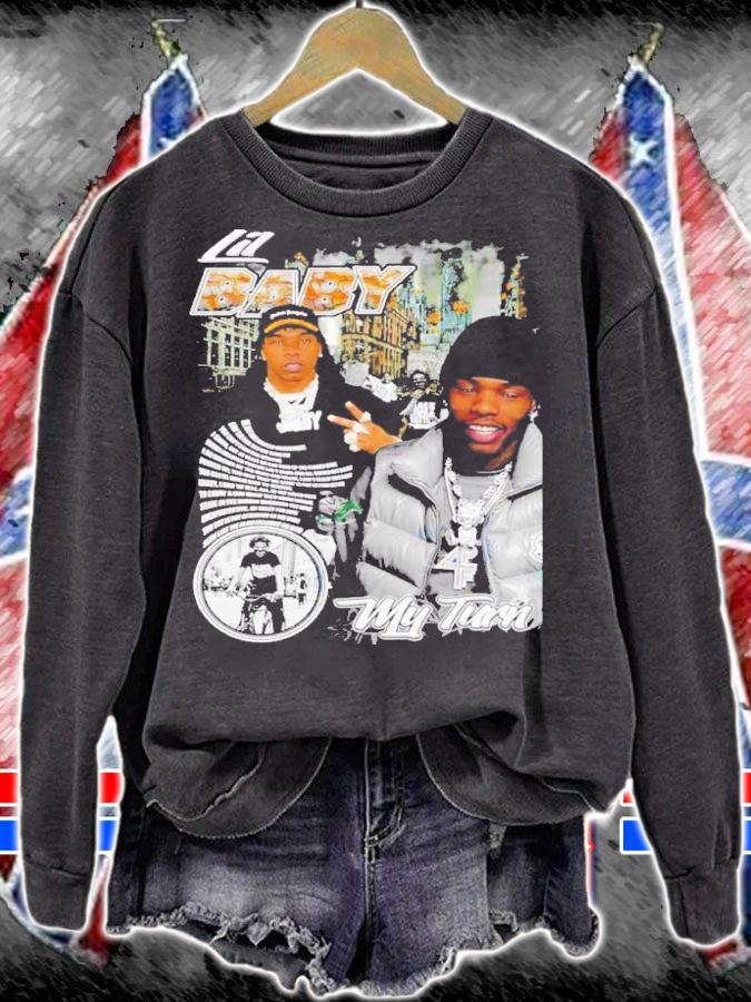 My Turn Vintage Lil Baby Shirt t-shirt sweatshirt