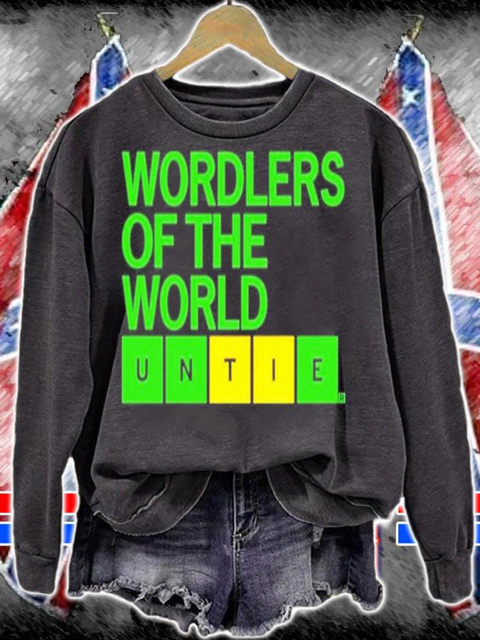 Ray Gun Rand Ball Wordlers Of The World Untie Shirt t-shirt sweatshirt