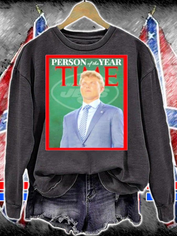 New York Jets Zach Wilson Person Of The Year Time Shirt t-shirt