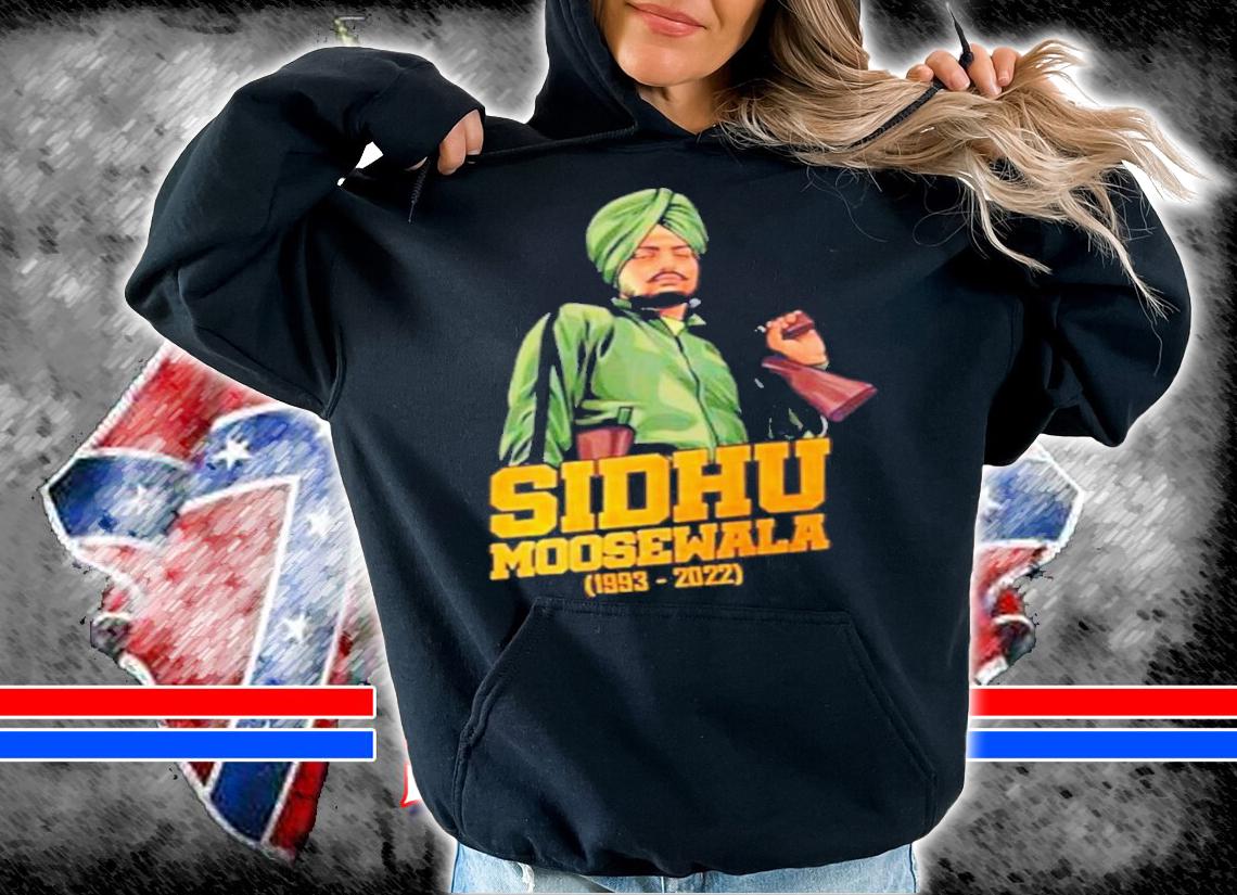 Rest In Peace Sidhu Moose Wala RIP 1993-2022 Shirt t-shirt