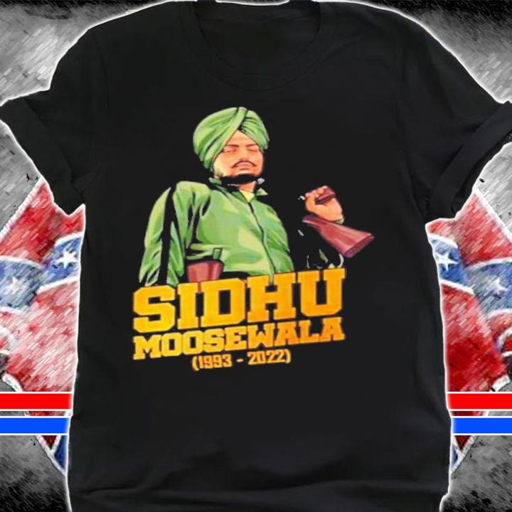 Rest In Peace Sidhu Moose Wala RIP 1993-2022 Shirt t-shirt