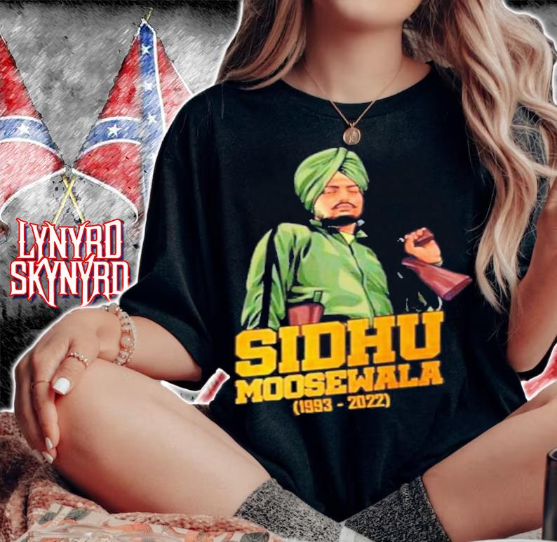 Rest In Peace Sidhu Moose Wala RIP 1993-2022 Shirt t-shirt