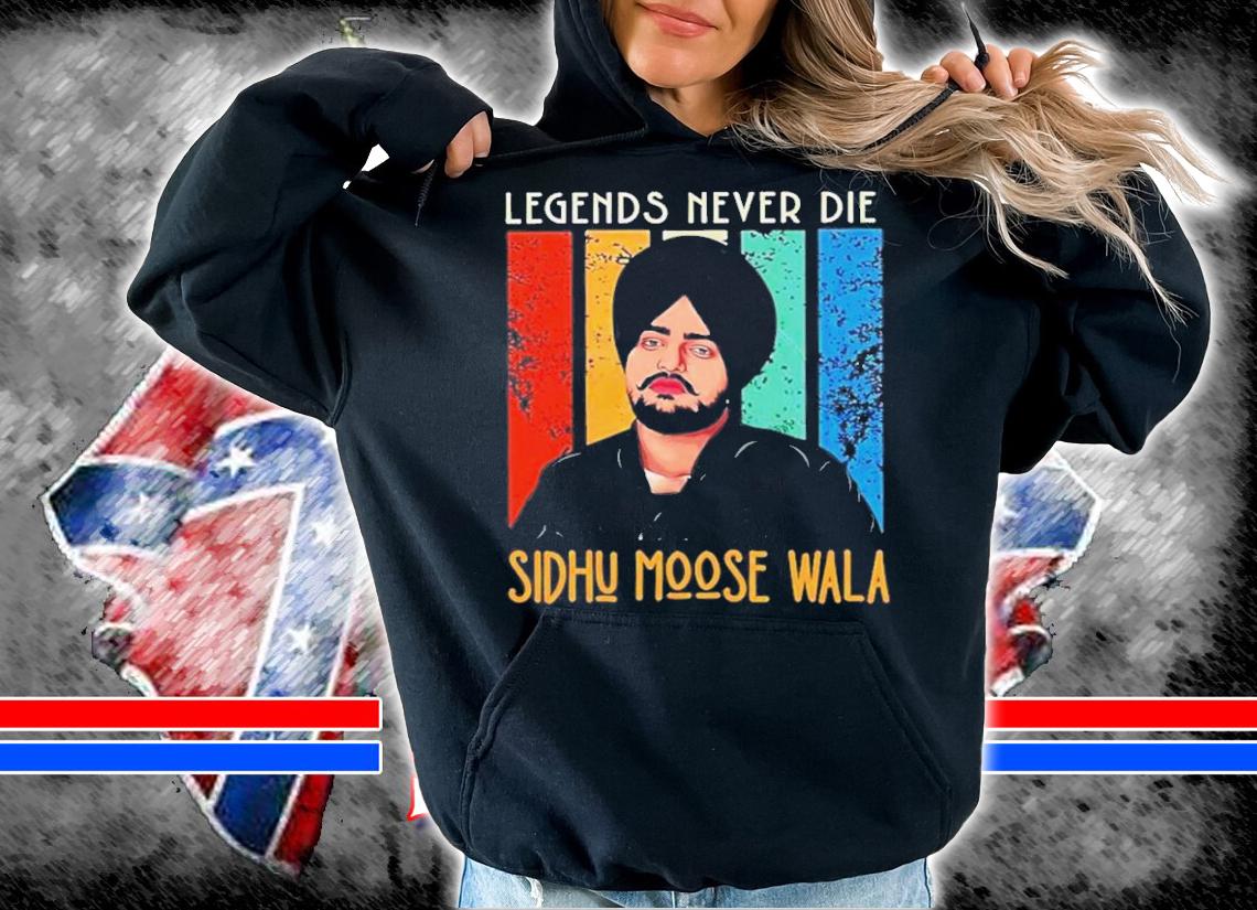 Sidhu Moose Wala Legend Never Die Signatures T-Shirt t-shirt