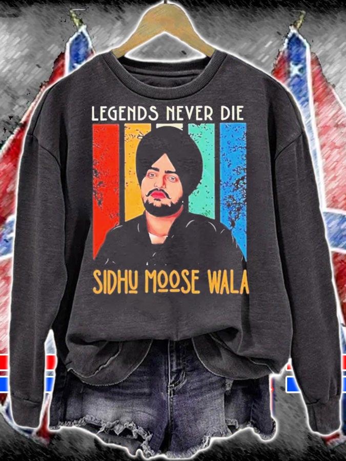 Sidhu Moose Wala Legend Never Die Signatures T-Shirt t-shirt