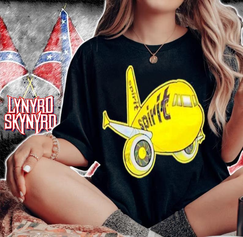 Spirit Airlines Airbus shirt t-shirt woman shirt