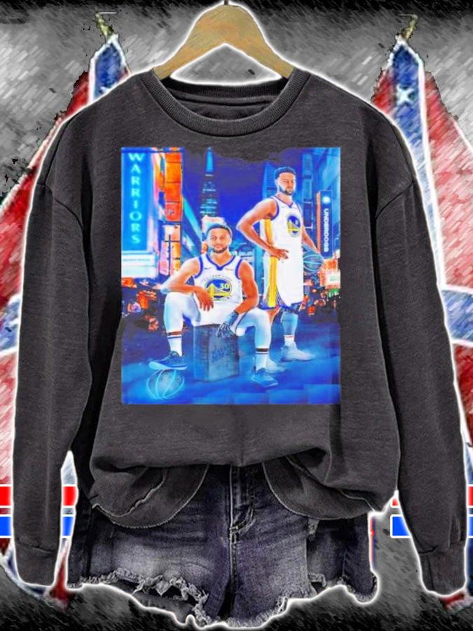 Splash Bros Poster Stephen Curry And Klay Thompson Golden State Splash Brothers Basketball Shirt t-shirt sweatshirt