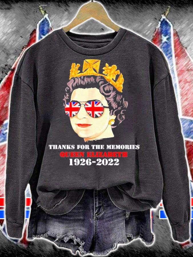 Thank You For The Memories Queen Elizabeth 1926-2022 End Of An Era T-Shirt t-shirt sweatshirt