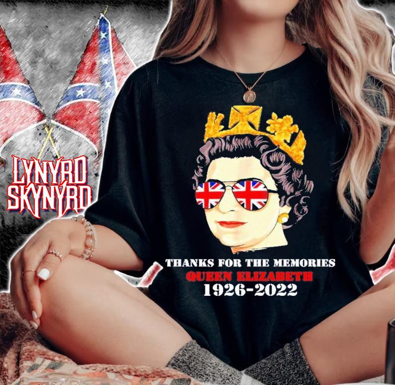 Thank You For The Memories Queen Elizabeth 1926-2022 End Of An Era T-Shirt t-shirt woman shirt