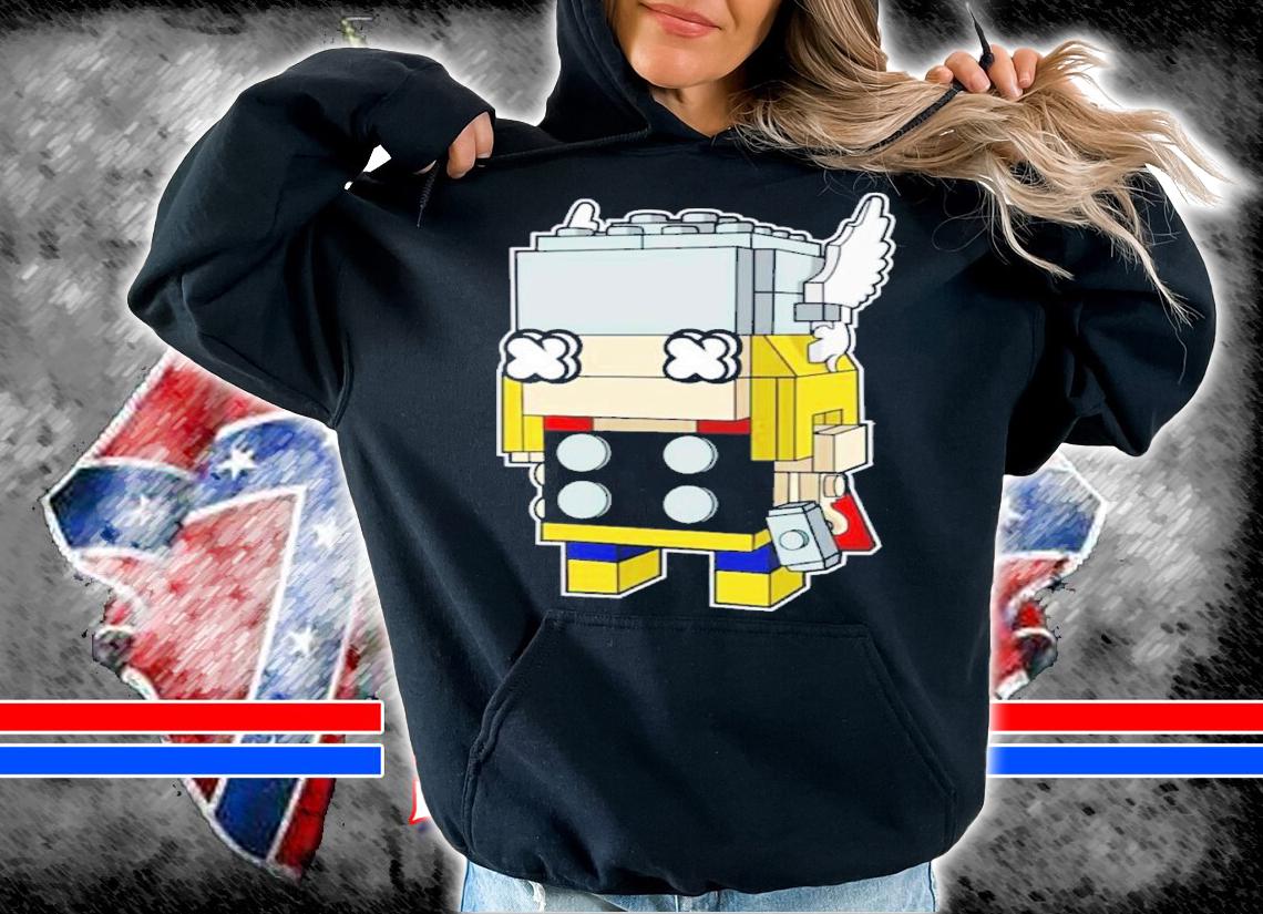 The God Of Thunder Brick Head Thor Love And Thunder Shirt t-shirt