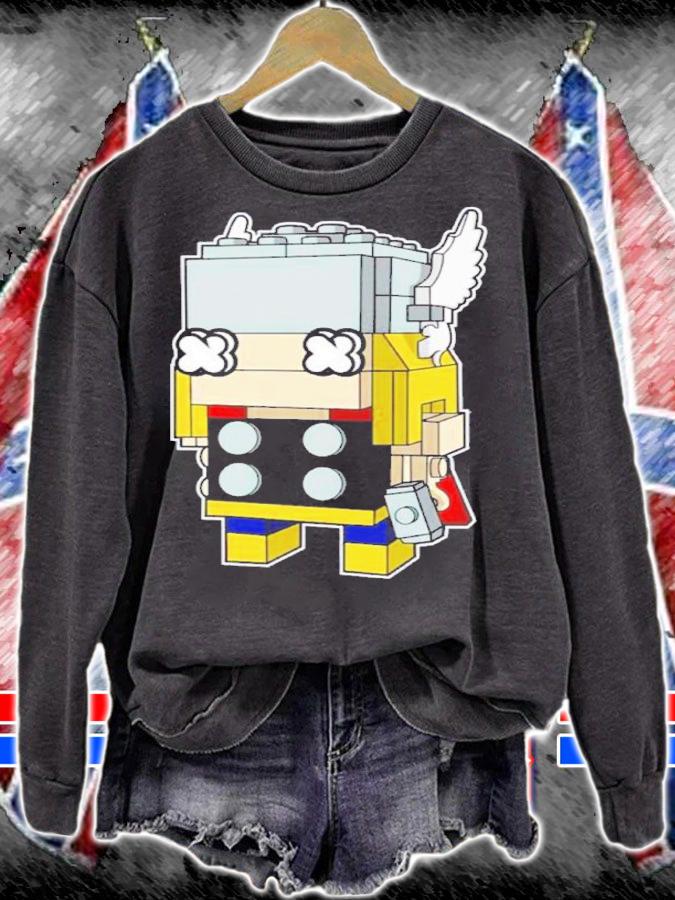 The God Of Thunder Brick Head Thor Love And Thunder Shirt t-shirt