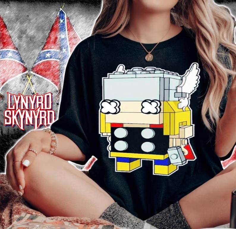 The God Of Thunder Brick Head Thor Love And Thunder Shirt t-shirt
