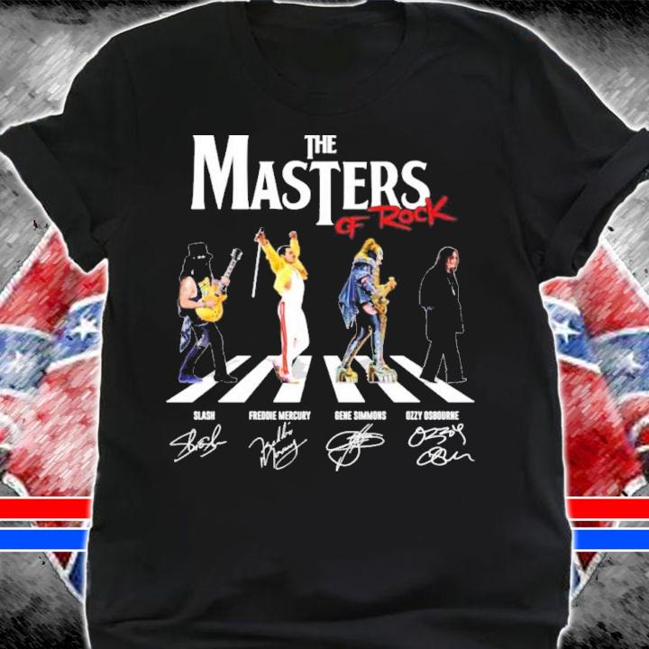 The Masters Of Rock Abbey Road Signatures Shirt t-shirt