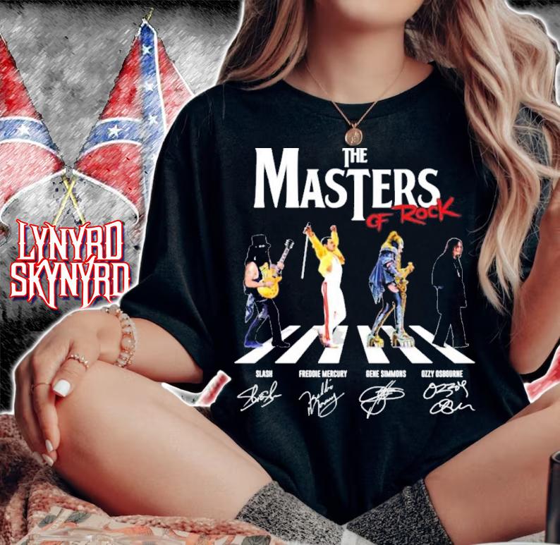 The Masters Of Rock Abbey Road Signatures Shirt t-shirt