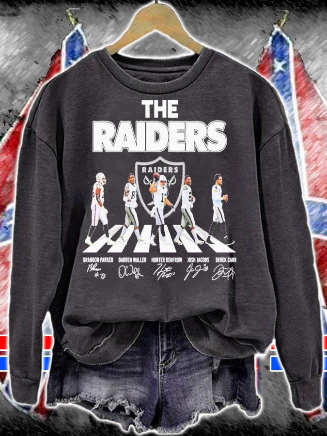 The Raiders Abbey Road Signatures Shirt t-shirt sweatshirt